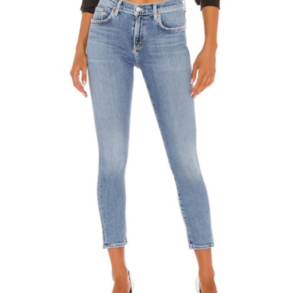 AGOLDE Toni Mid Rise Straight Leg Jeans 26